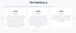 Bestcustomwriting testimonials